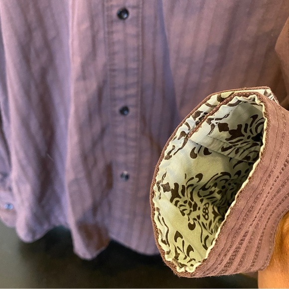 686 womens long sleeve western shirt button down medium vented - Picture 3 of 6